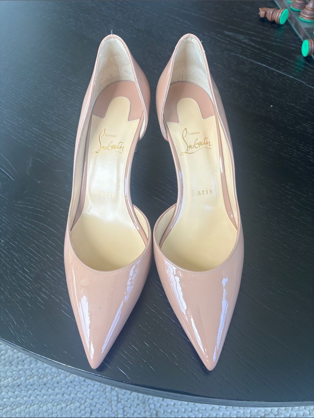 Christian Louboutin Blush Iriza pointed toe pump